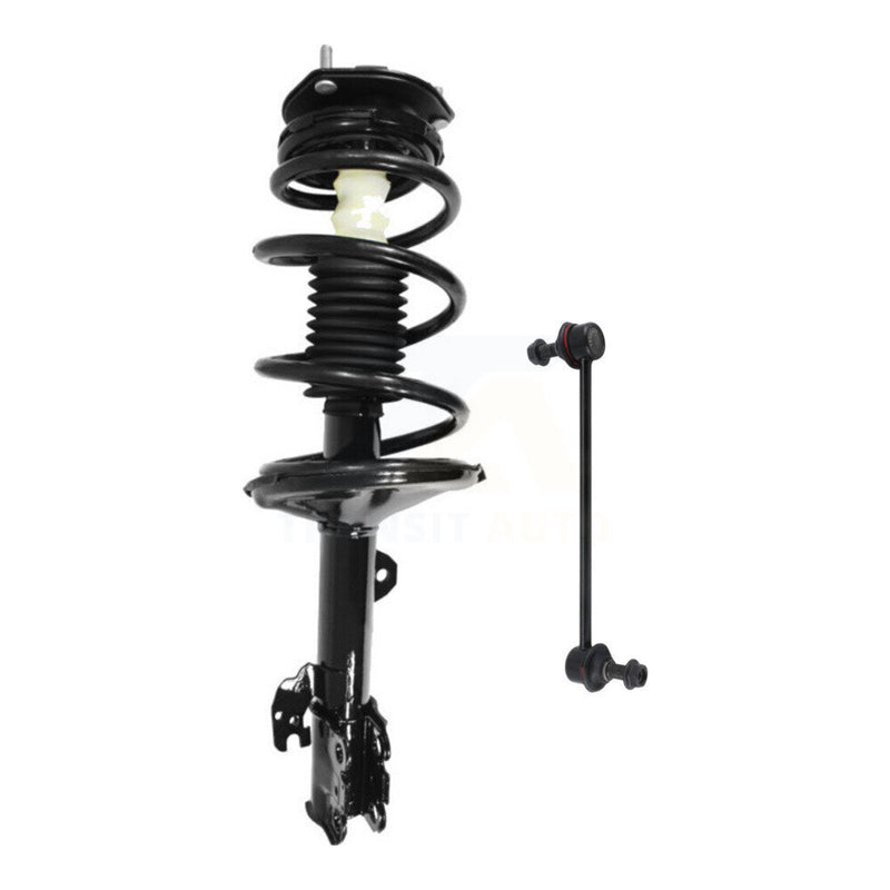Transit Auto KSS-104762 Suspension Strut and Coil Spring Assembly for 2001-2007 Toyota Highlander - Front Left