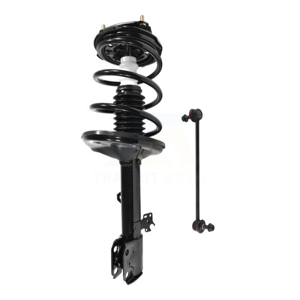 Transit Auto KSS-104764 Suspension Strut and Coil Spring Assembly for 2001-2005 Toyota RAV4 - Front Left