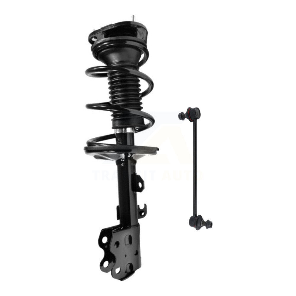 Transit Auto KSS-104766 Suspension Strut and Coil Spring Assembly for 2004-2009 Toyota Prius - Front Left