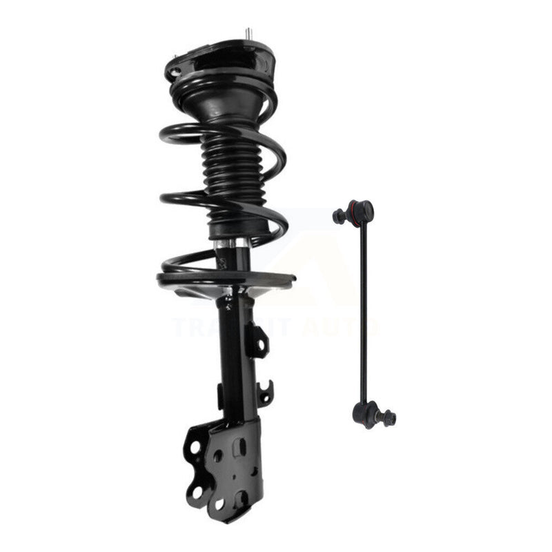 Transit Auto KSS-104766 Suspension Strut and Coil Spring Assembly for 2004-2009 Toyota Prius - Front Left