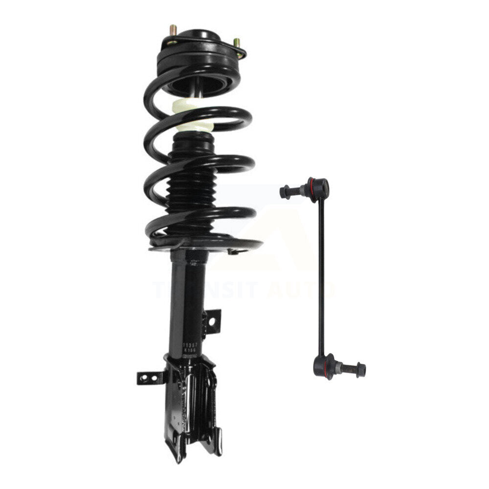 Transit Auto KSS-104771 Suspension Strut and Coil Spring Assembly for 2009-2019 Dodge Journey - Front Left