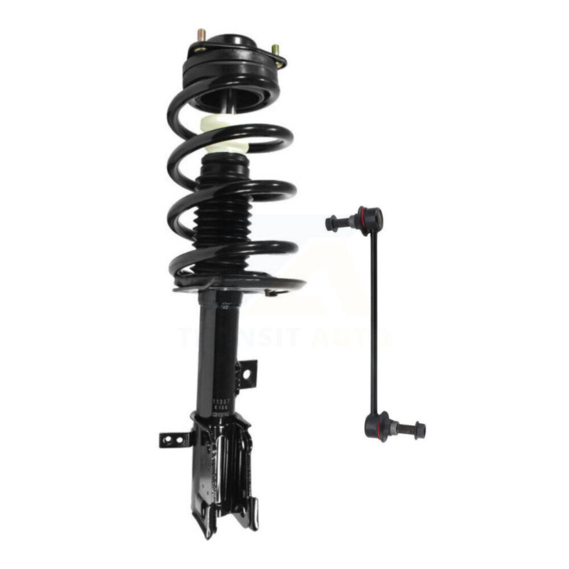 Transit Auto KSS-104771 Suspension Strut and Coil Spring Assembly for 2009-2019 Dodge Journey - Front Left