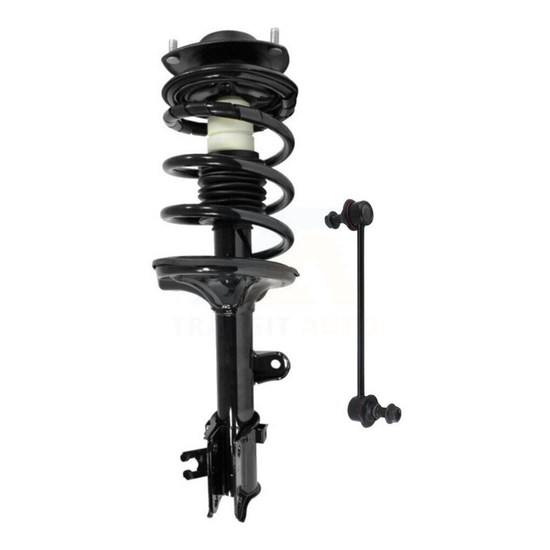 Transit Auto KSS-104772 Suspension Strut and Coil Spring Assembly for 2005-2010 Hyundai Tucson, Kia Sportage - Front Left