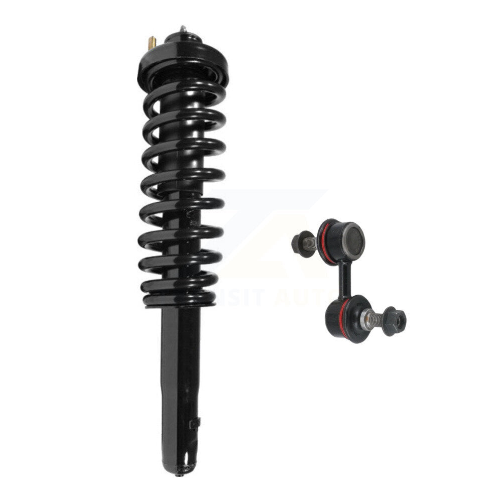 Transit Auto KSS-104775 Suspension Strut and Coil Spring Assembly for 1997-2001 Honda CR-V - Front Left