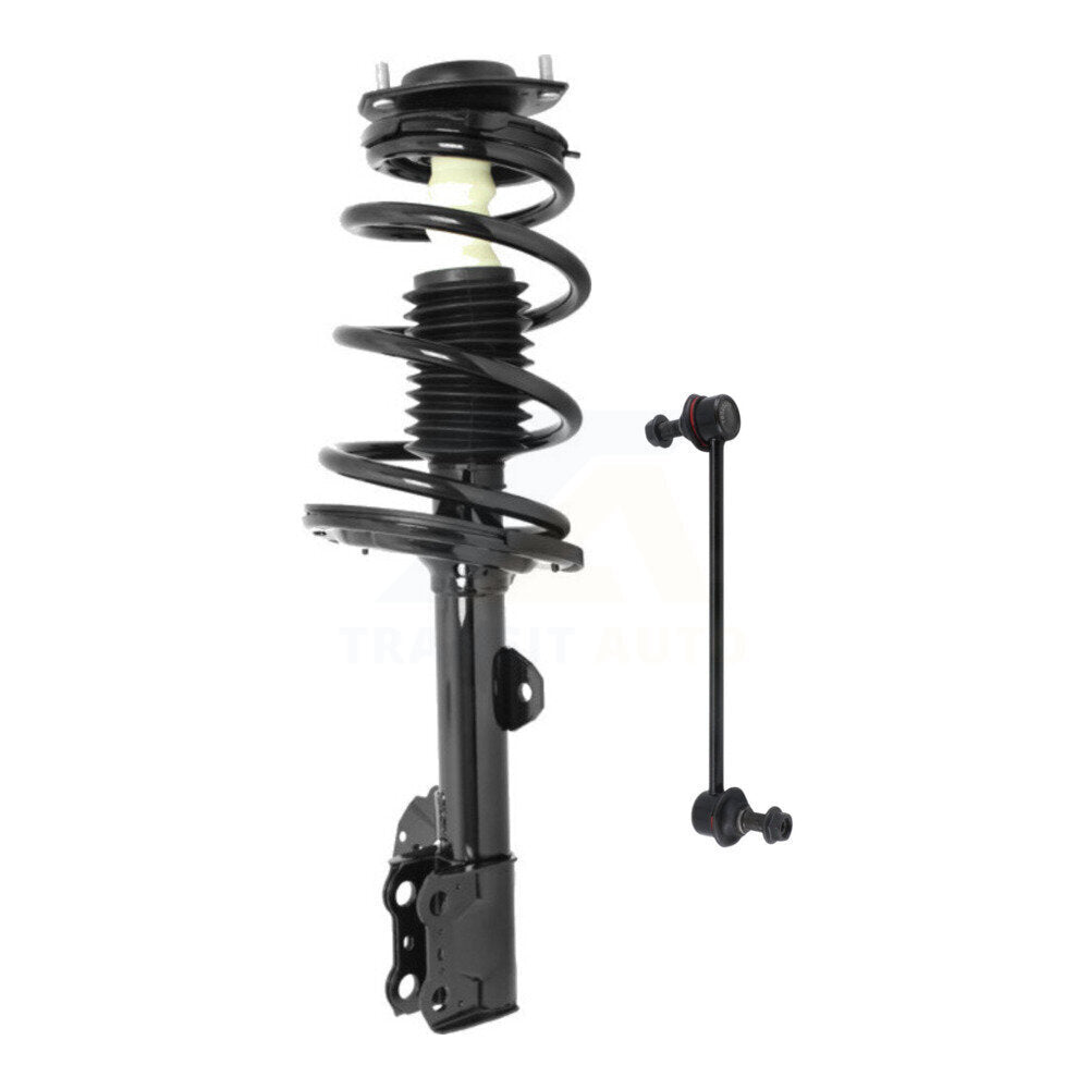 Transit Auto KSS-104784 Suspension Strut and Coil Spring Assembly for 2008-2013 Toyota Highlander - Front Left
