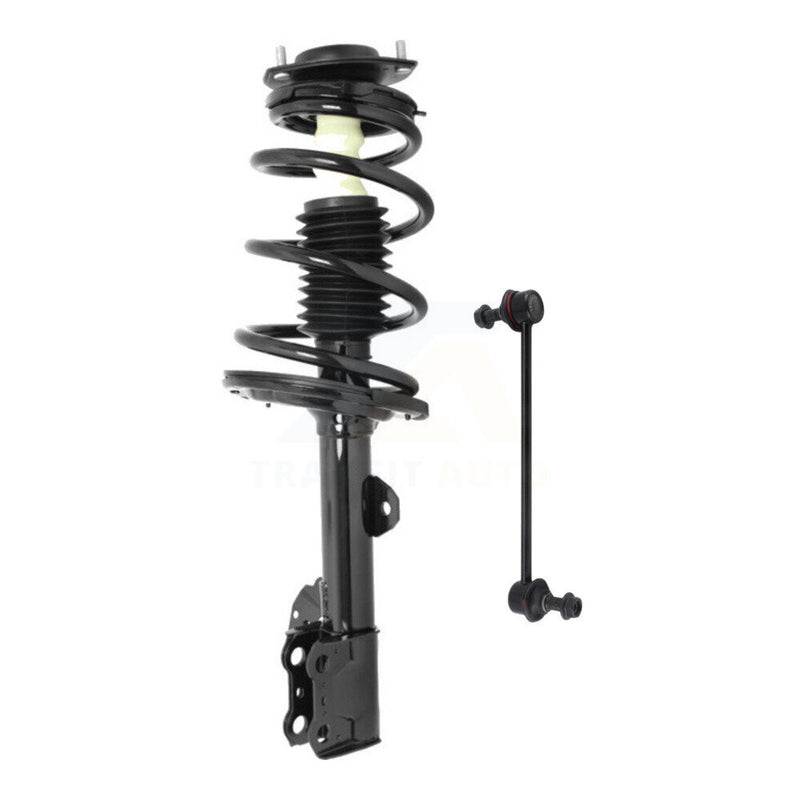 Transit Auto KSS-104784 Suspension Strut and Coil Spring Assembly for 2008-2013 Toyota Highlander - Front Left