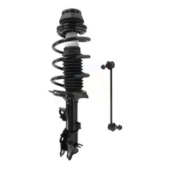 Transit Auto KSS-104789 Suspension Strut and Coil Spring Assembly for 2012-2017 Hyundai Accent, Kia Rio - Front Left