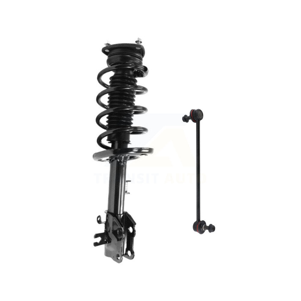 Transit Auto KSS-104796 Suspension Strut and Coil Spring Assembly for 2013-2016 Mazda CX-5 - Front Left
