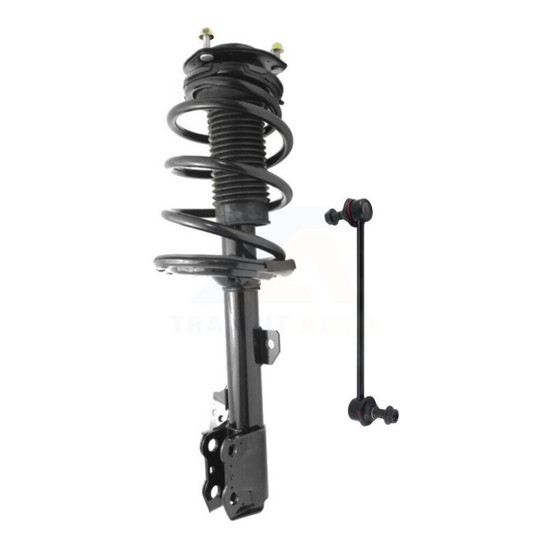 Transit Auto KSS-104800 Suspension Strut and Coil Spring Assembly for 2010-2015 Toyota Highlander, Lexus RX350, Lexus RX450h - Front Left