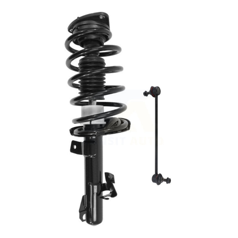 Transit Auto KSS-104802 Suspension Strut and Coil Spring Assembly for 2012-2017 Mazda 5 - Front Left