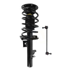 Transit Auto KSS-104803 Suspension Strut and Coil Spring Assembly for 2007-2016 Volvo V70, Volvo XC70, Volvo S80 - Front Left