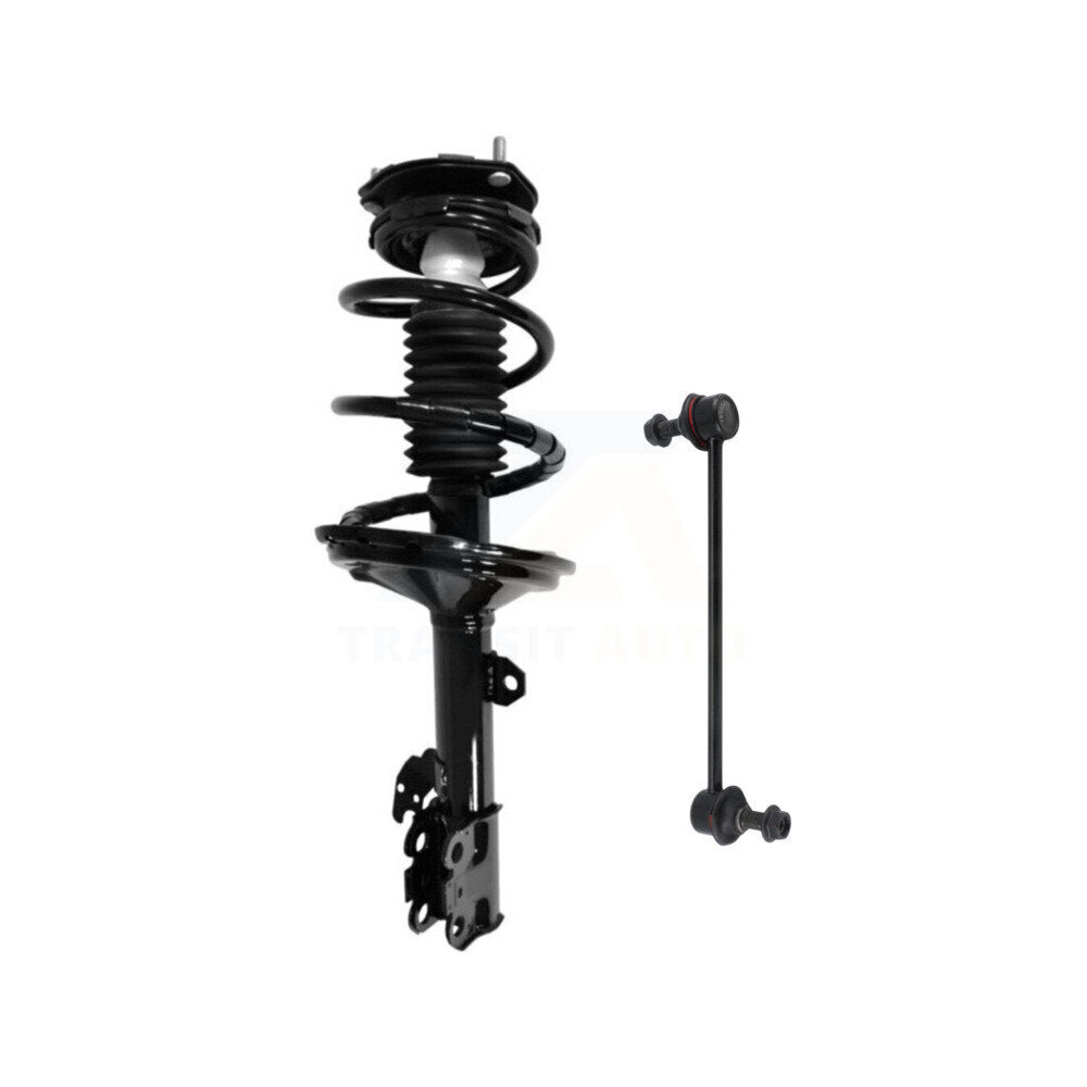 Transit Auto KSS-104805 Suspension Strut and Coil Spring Assembly for 2004-2007 Toyota Highlander - Front Left