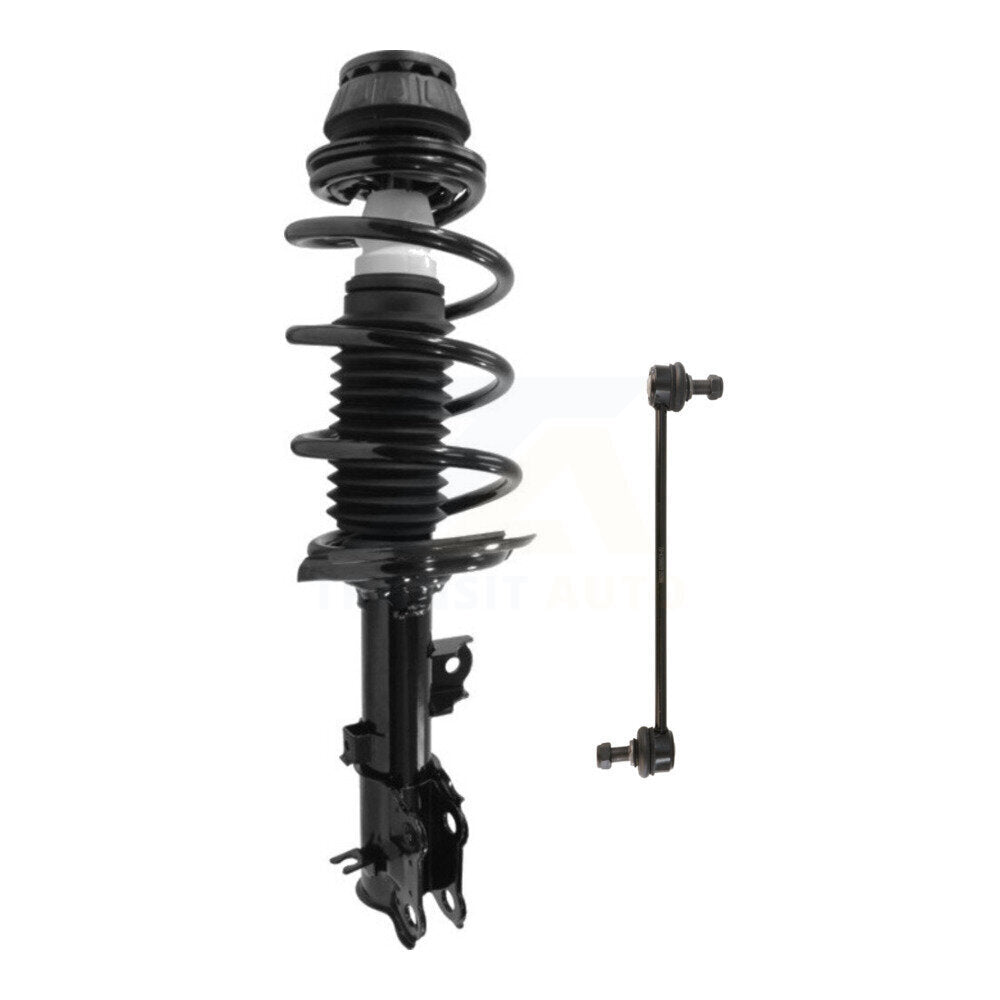 Transit Auto KSS-104814 Suspension Strut and Coil Spring Assembly for 2012-2017 Hyundai Accent, Kia Rio - Front Right