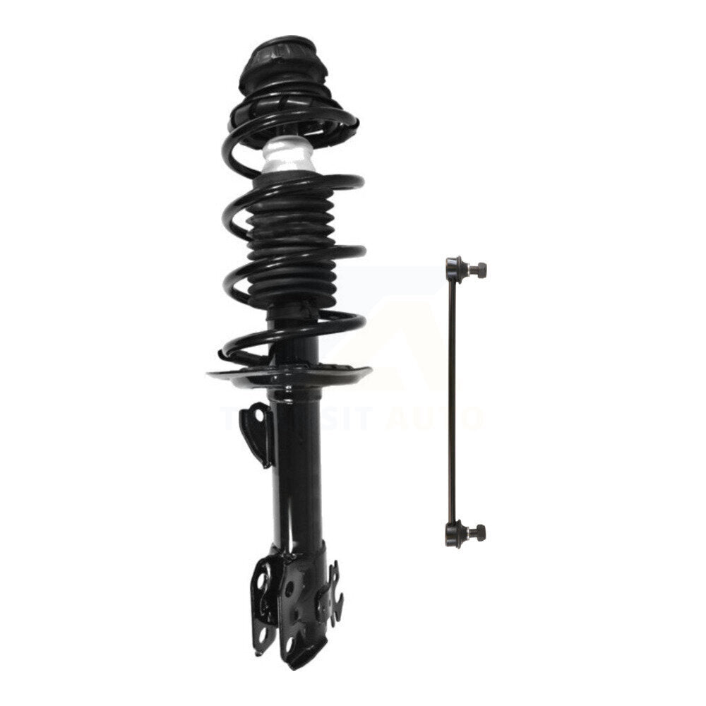 Transit Auto KSS-104826 Suspension Strut and Coil Spring Assembly for 2006-2018 Toyota Yaris, Toyota Prius C - Front Right