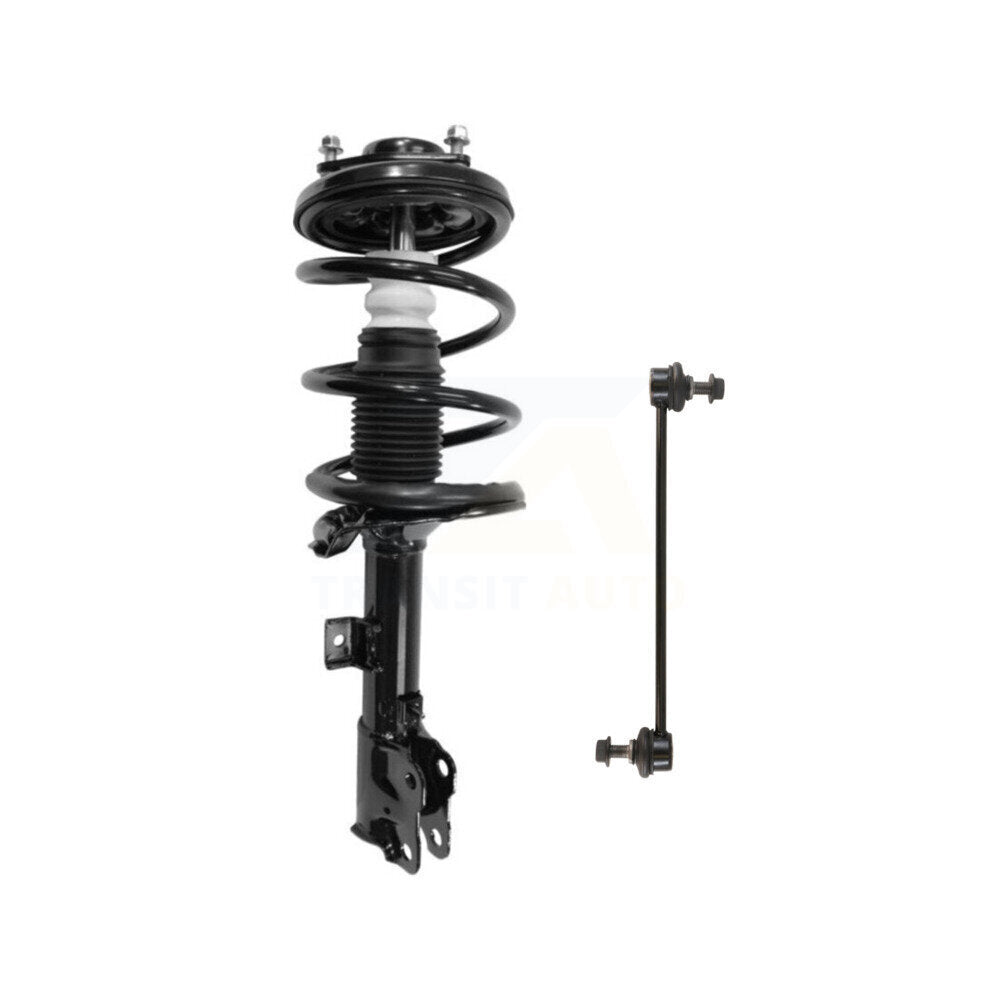 Transit Auto KSS-104837 Suspension Strut and Coil Spring Assembly for 2007-2013 Mitsubishi Outlander - Front Right