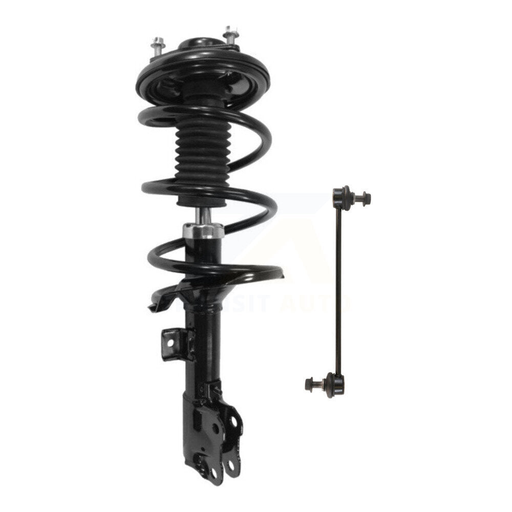 Transit Auto KSS-104839 Suspension Strut and Coil Spring Assembly for 2008-2011 Mitsubishi Lancer - Front Right