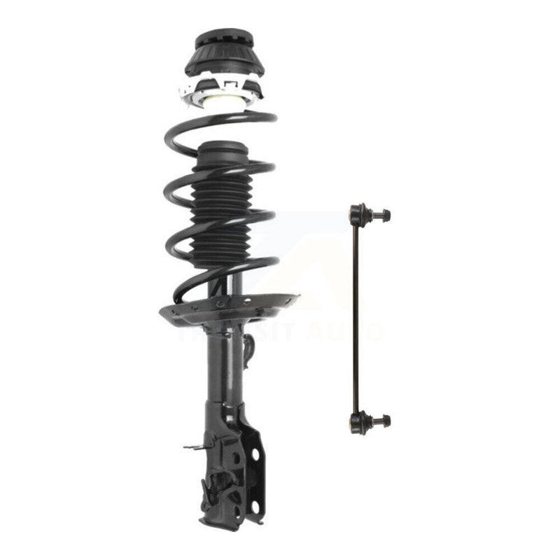 Transit Auto KSS-104847 Suspension Strut and Coil Spring Assembly for 2009-2014 Honda Insight, Honda Fit - Front Right
