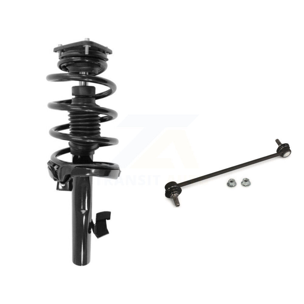 Transit Auto KSS-104848 Suspension Strut and Coil Spring Assembly for 2005-2013 Volvo C30, Volvo C70 and More - Front Right