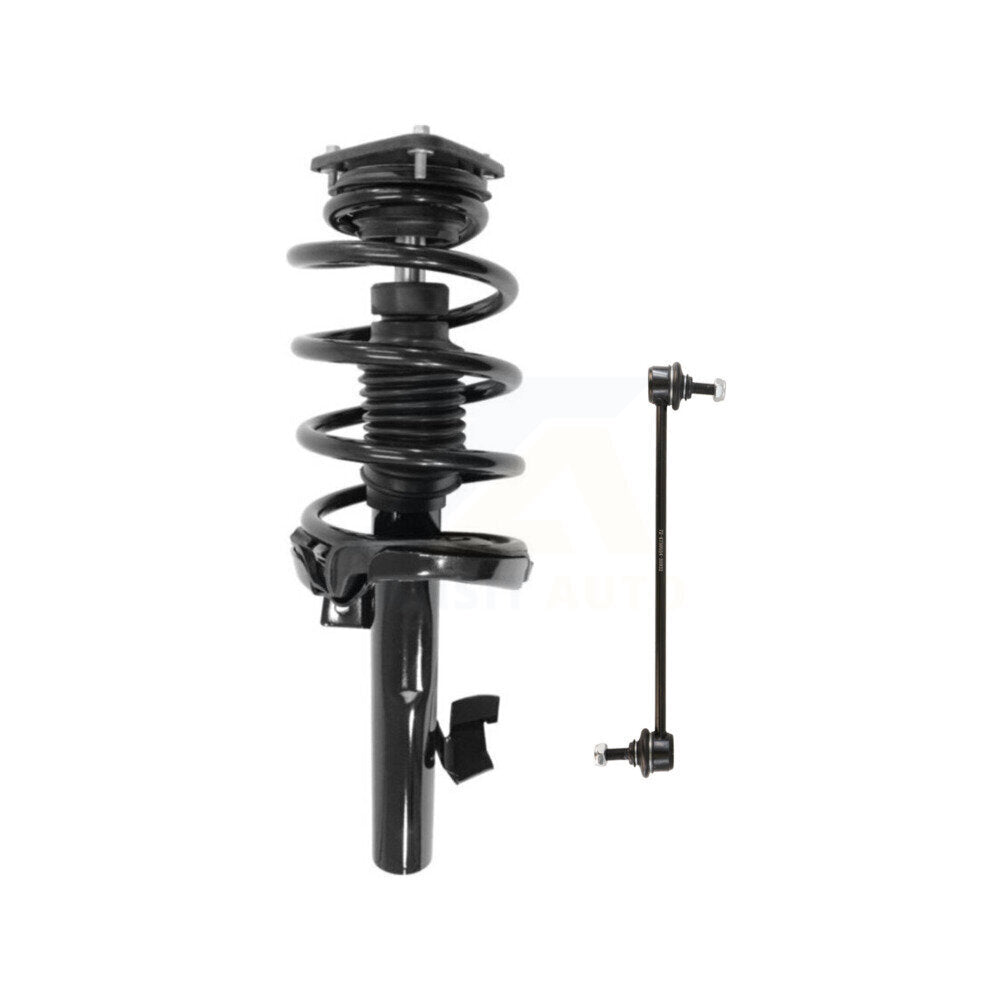 Transit Auto KSS-104849 Suspension Strut and Coil Spring Assembly for 2005-2013 Volvo C30, Volvo C70 and More - Front Right