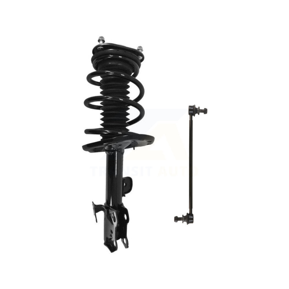 Transit Auto KSS-104854 Suspension Strut and Coil Spring Assembly for 2006-2012 Toyota RAV4 - Front Right