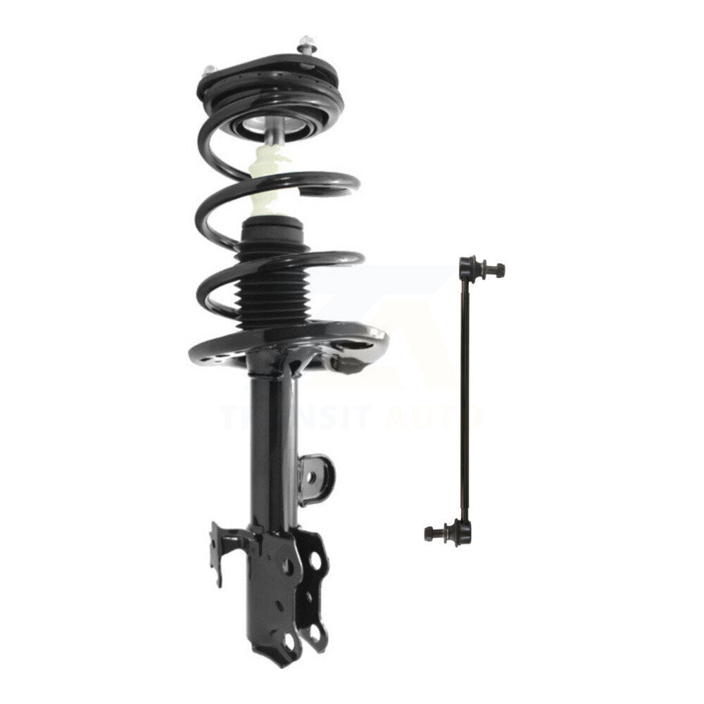 Transit Auto KSS-104855 Suspension Strut and Coil Spring Assembly for 2013-2018 Toyota RAV4 - Front Right