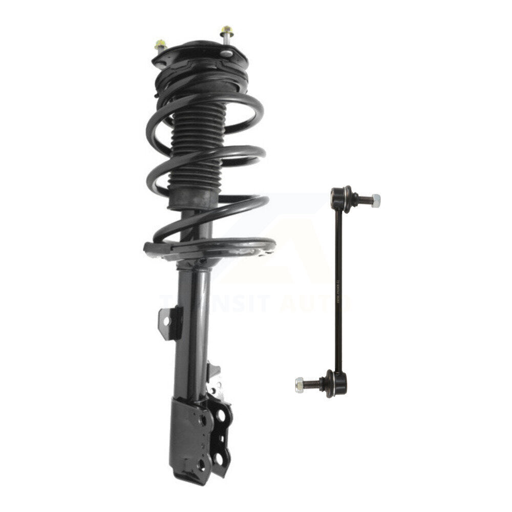 Transit Auto KSS-104856 Suspension Strut and Coil Spring Assembly for 2010-2015 Toyota Highlander, Lexus RX350, Lexus RX450h - Front Right