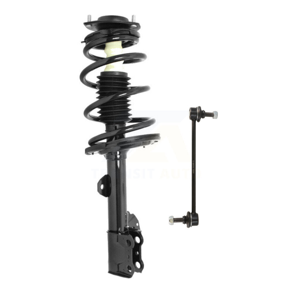 Transit Auto KSS-104857 Suspension Strut and Coil Spring Assembly for 2008-2013 Toyota Highlander - Front Right