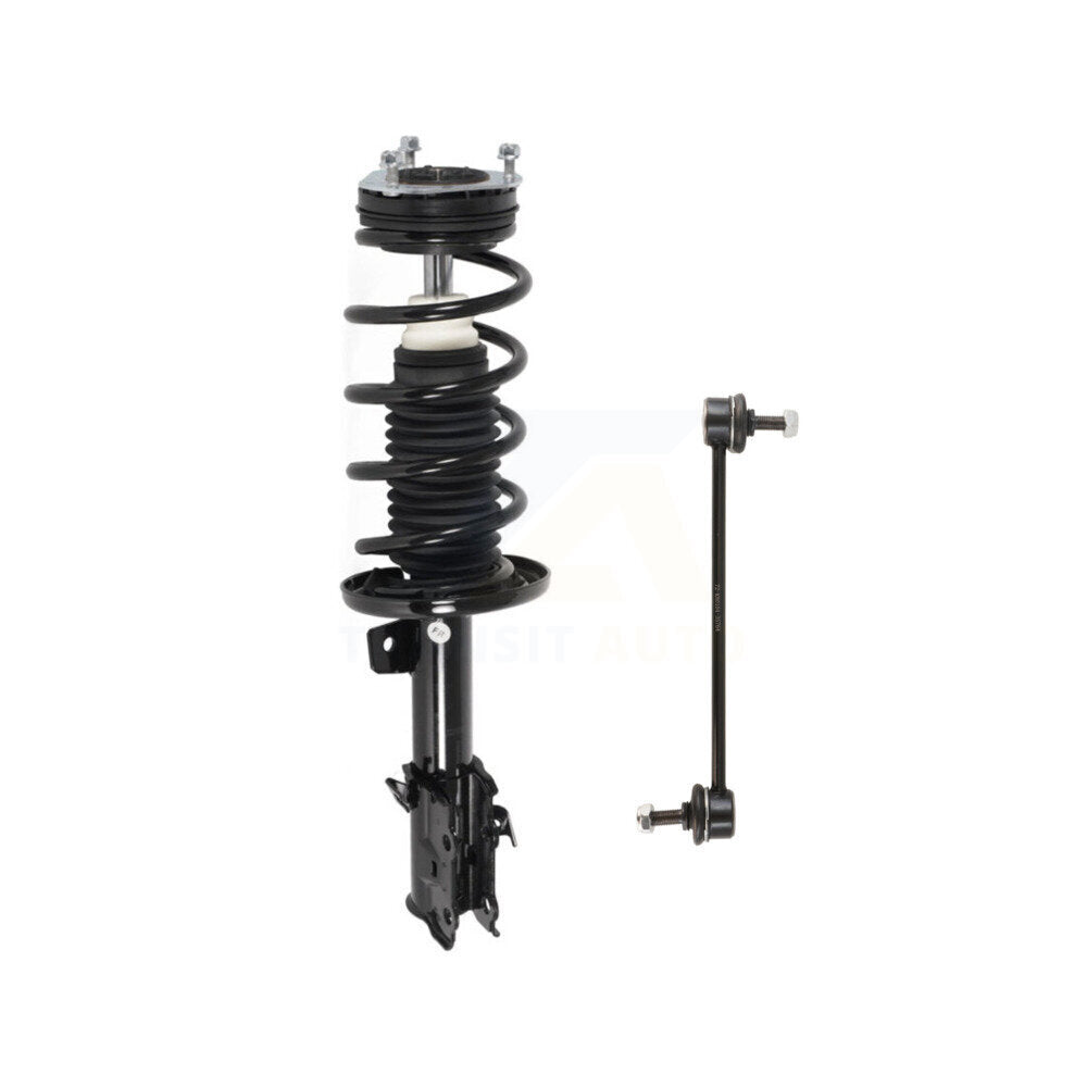 Transit Auto KSS-104929 Suspension Strut and Coil Spring Assembly for 2011-2019 Ford Fiesta - Front Right