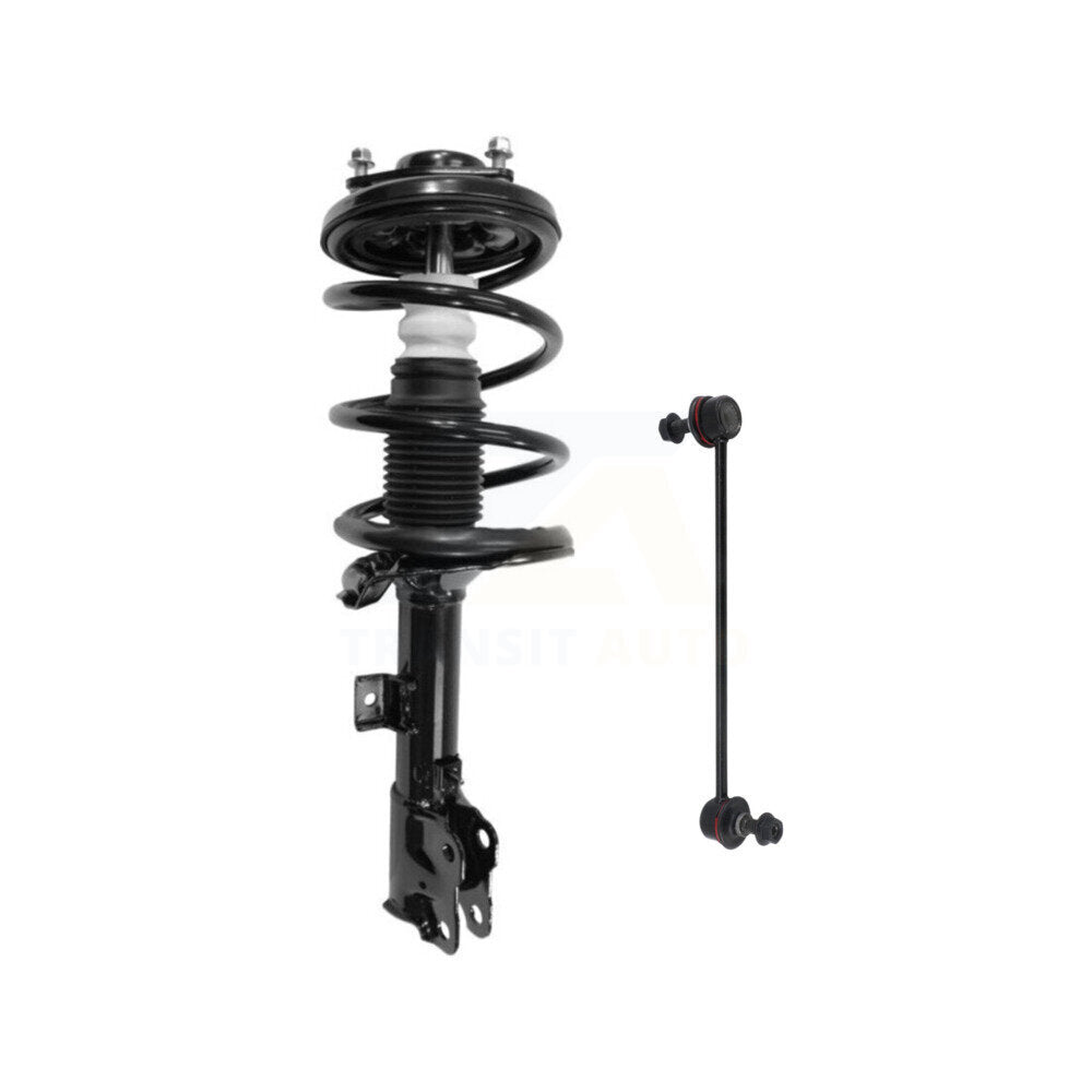 Transit Auto KSS-105007 Suspension Strut and Coil Spring Assembly for 2007-2013 Mitsubishi Outlander - Front Right