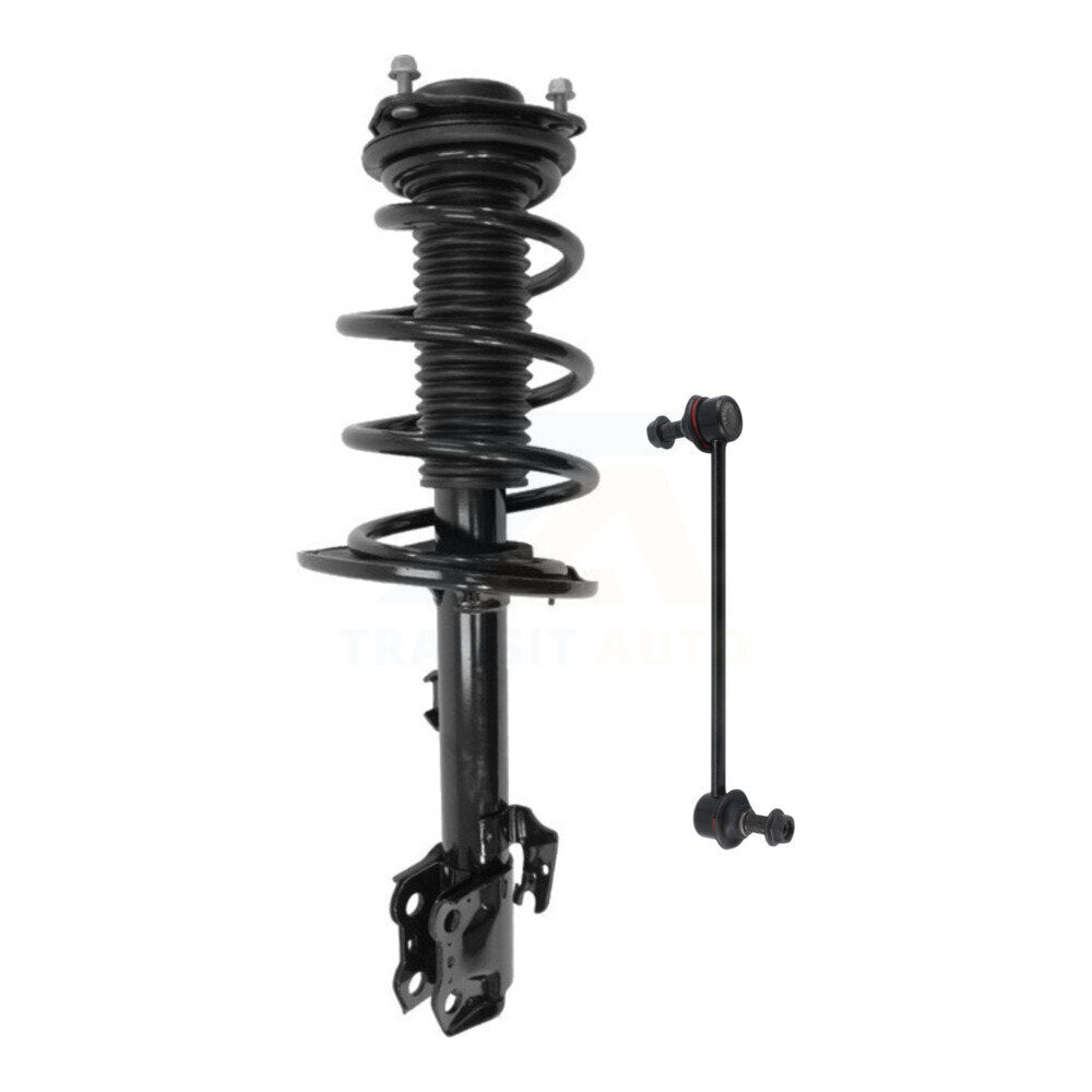 Transit Auto KSS-105010 Suspension Strut and Coil Spring Assembly for 2014-2019 Toyota Highlander - Front Right