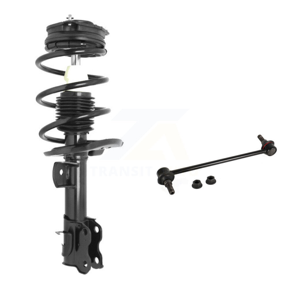 Transit Auto KSS-105022 Suspension Strut and Coil Spring Assembly for 2013-2019 Nissan Sentra - Front Right