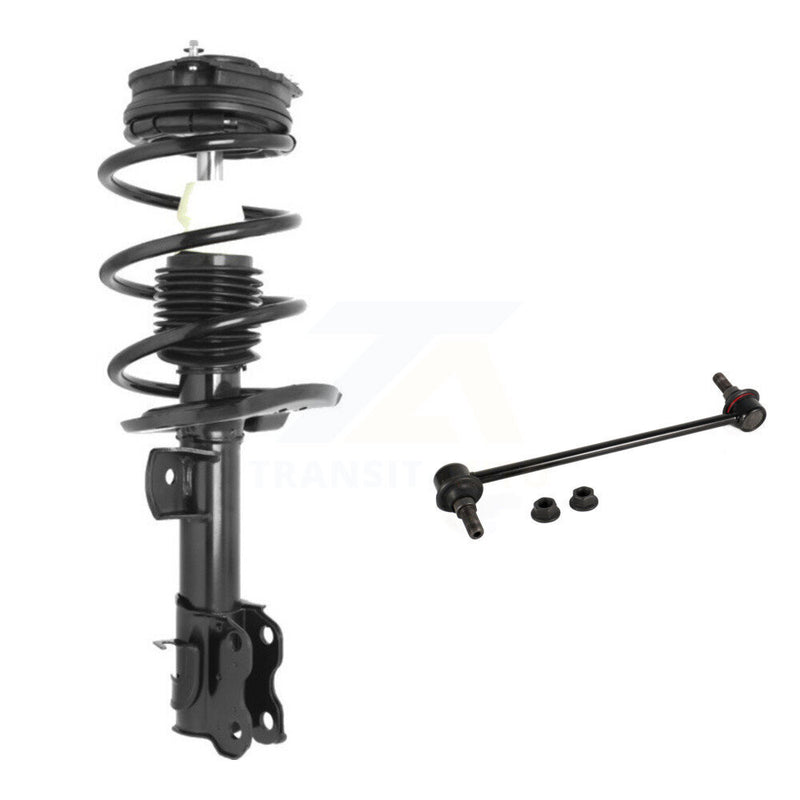 Transit Auto KSS-105022 Suspension Strut and Coil Spring Assembly for 2013-2019 Nissan Sentra - Front Right