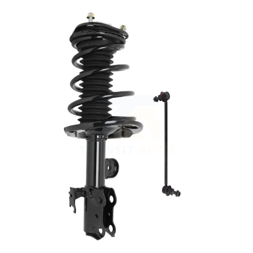 Transit Auto KSS-105028 Suspension Strut and Coil Spring Assembly for 2011-2017 Toyota Prius V, Scion tC - Front Right