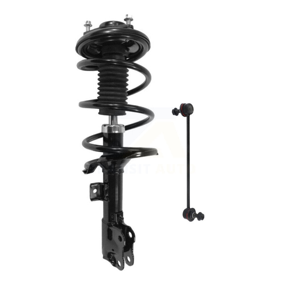 Transit Auto KSS-105045 Suspension Strut and Coil Spring Assembly for 2008-2011 Mitsubishi Lancer - Front Right