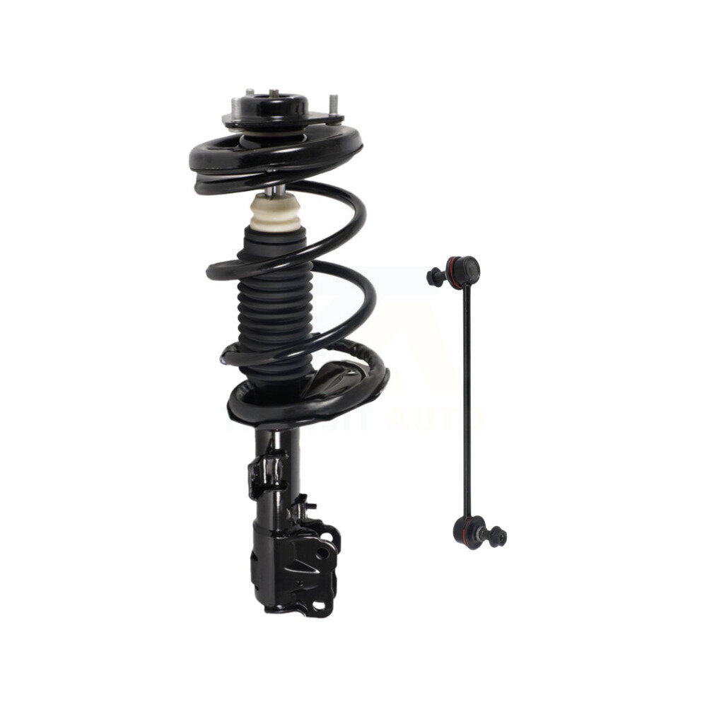 Transit Auto KSS-105046 Suspension Strut and Coil Spring Assembly for 2008-2011 Mitsubishi Lancer - Front Right