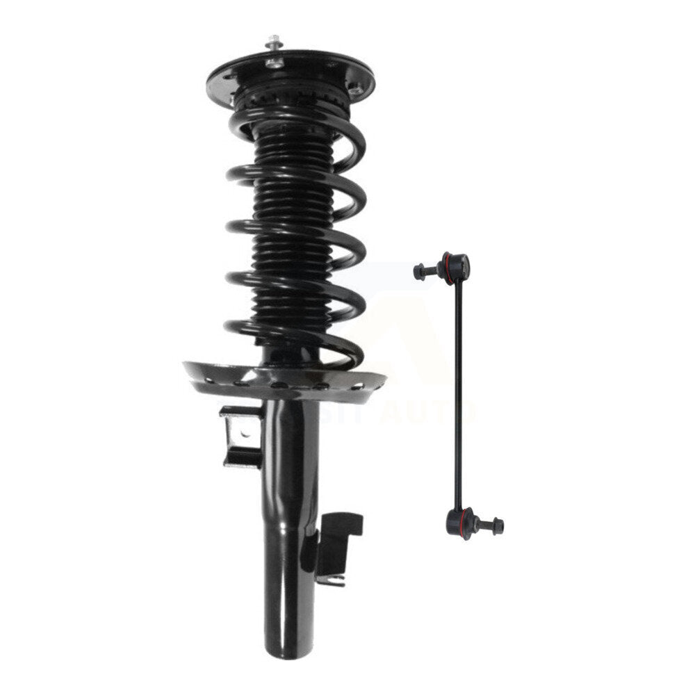 Transit Auto KSS-105050 Suspension Strut and Coil Spring Assembly for 2011-2018 Volvo V60, Volvo S60 - Front Right