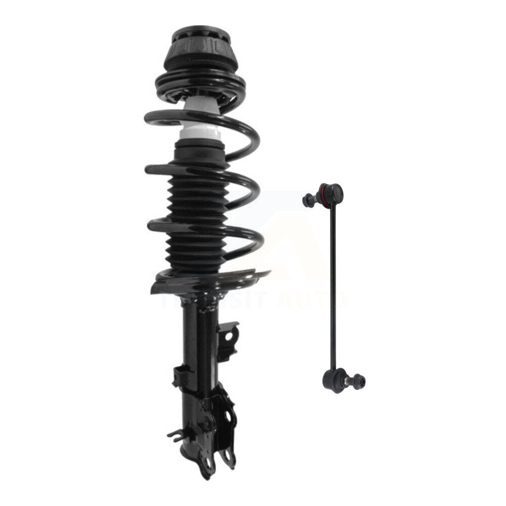 Transit Auto KSS-105051 Suspension Strut and Coil Spring Assembly for 2012-2017 Hyundai Accent, Kia Rio - Front Right