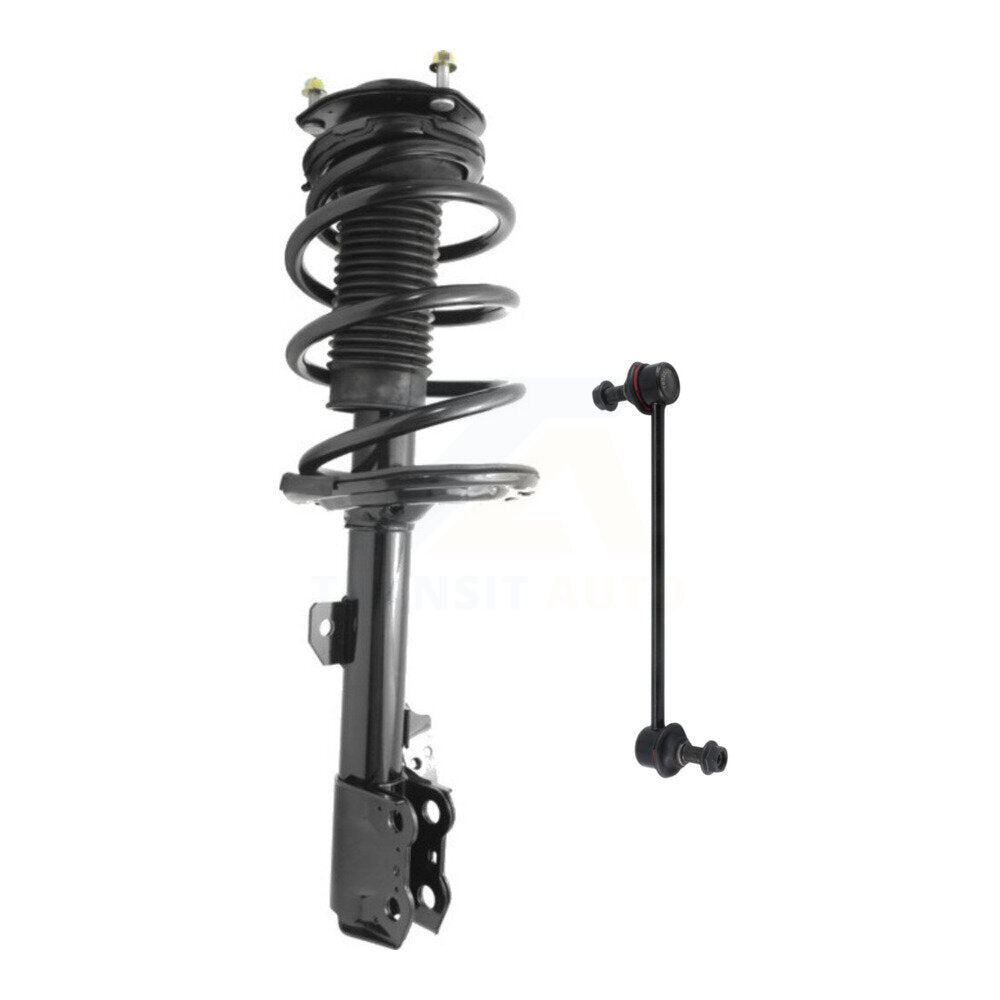 Transit Auto KSS-105052 Suspension Strut and Coil Spring Assembly for 2010-2015 Toyota Highlander, Lexus RX350, Lexus RX450h - Front Right