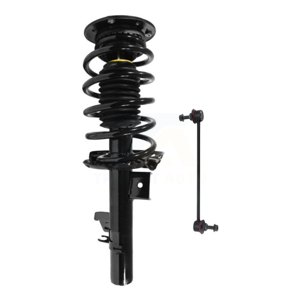 Transit Auto KSS-105053 Suspension Strut and Coil Spring Assembly for 2007-2016 Volvo V70, Volvo XC70, Volvo S80 - Front Right