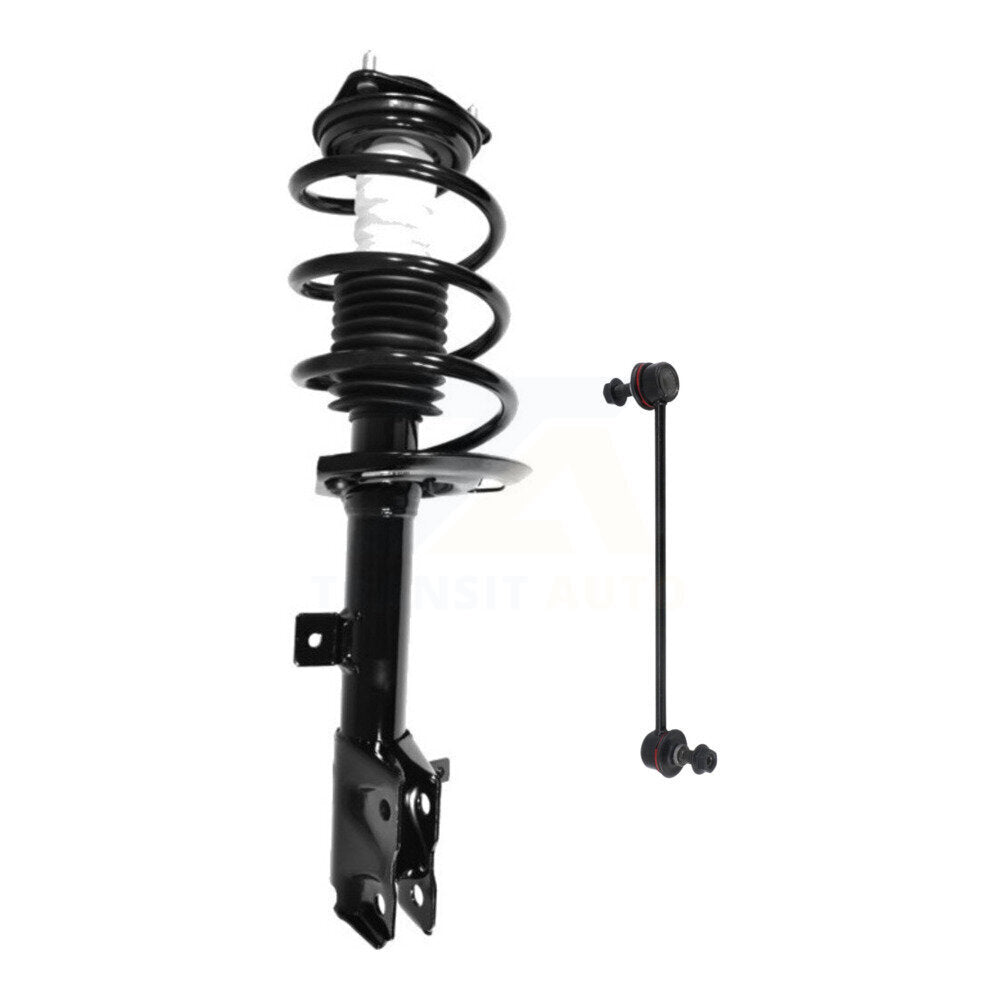 Transit Auto KSS-105075 Suspension Strut and Coil Spring Assembly for 2007-2012 Dodge Caliber, Jeep Compass, Jeep Patriot - Front Right