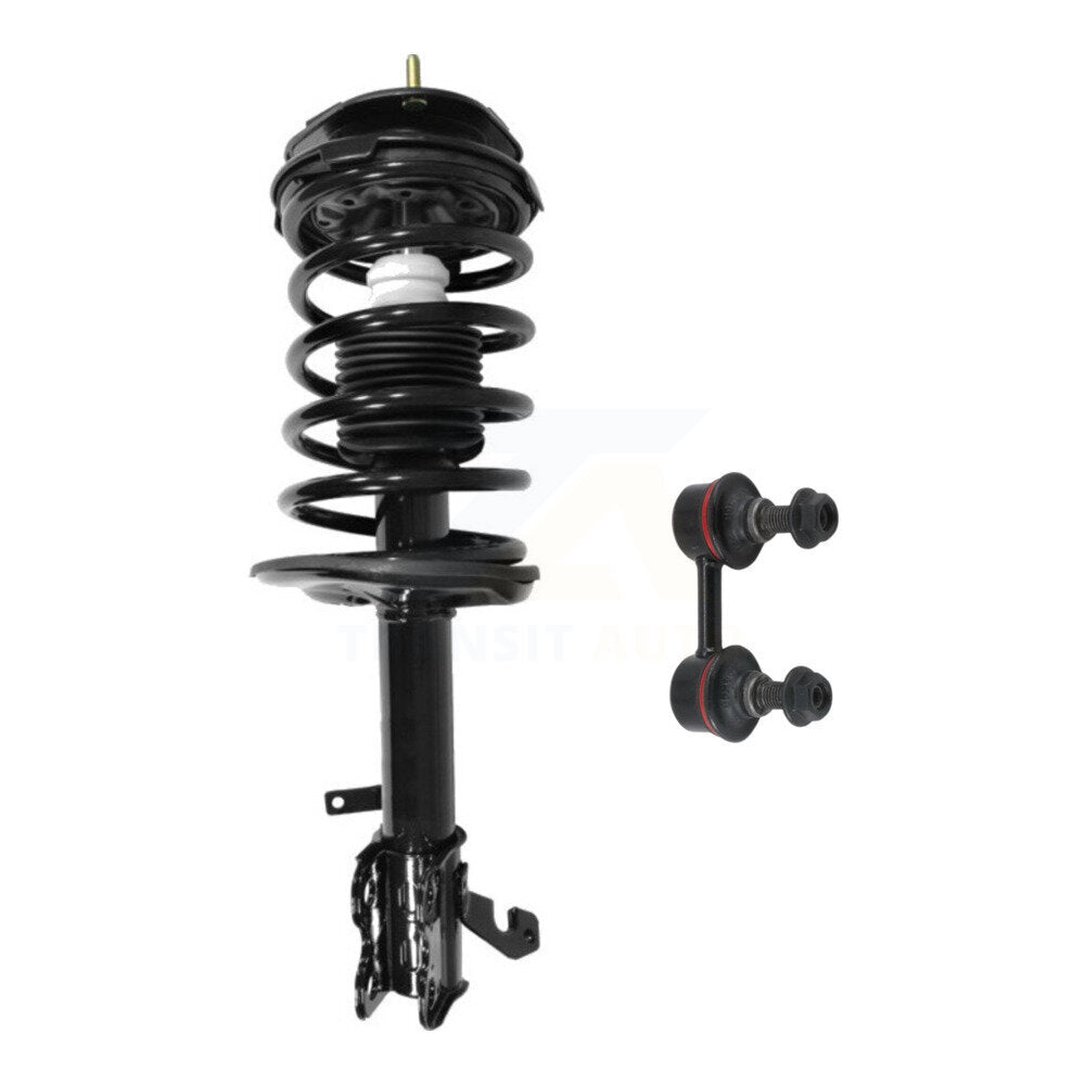 Transit Auto KSS-105080 Suspension Strut and Coil Spring Assembly for 1993-2002 Toyota Corolla, Chevrolet Prizm - Front Right