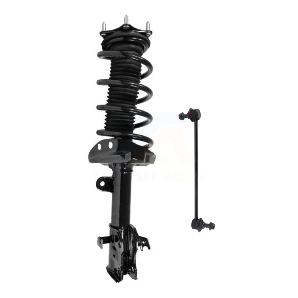 Transit Auto KSS-105081 Suspension Strut and Coil Spring Assembly for 2007-2014 Honda CR-V - Front Right