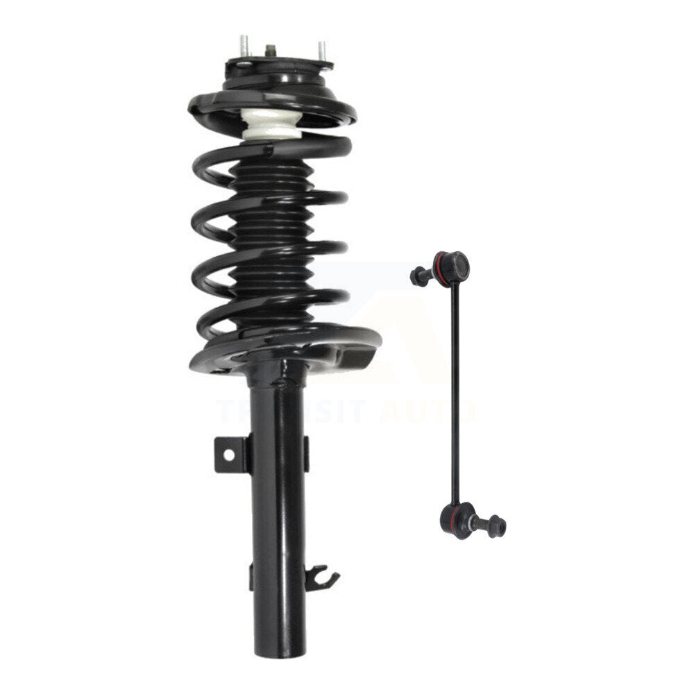 Transit Auto KSS-105082 Suspension Strut and Coil Spring Assembly for 2006-2010 Ford Focus - Front Right