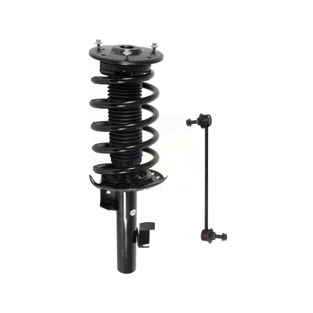 Transit Auto KSS-105163 Suspension Strut and Coil Spring Assembly for 2010-2017 Volvo XC60 - Front Right