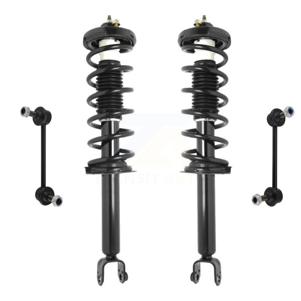 Transit Auto KSS-105166 Suspension Strut and Coil Spring Assembly for 2009-2014 Acura TL, Acura TSX - Rear