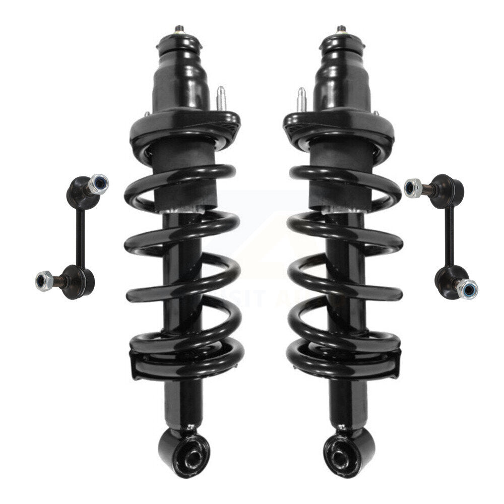 Transit Auto KSS-105167 Suspension Strut and Coil Spring Assembly for 2002-2006 Honda CR-V - Rear