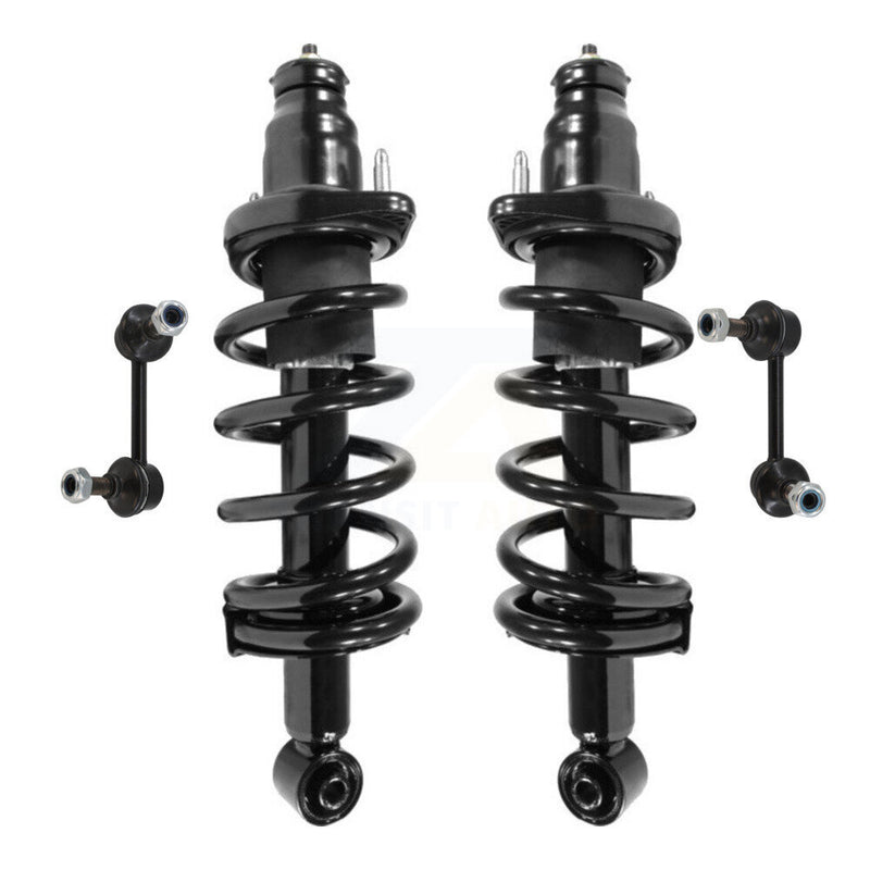 Transit Auto KSS-105167 Suspension Strut and Coil Spring Assembly for 2002-2006 Honda CR-V - Rear