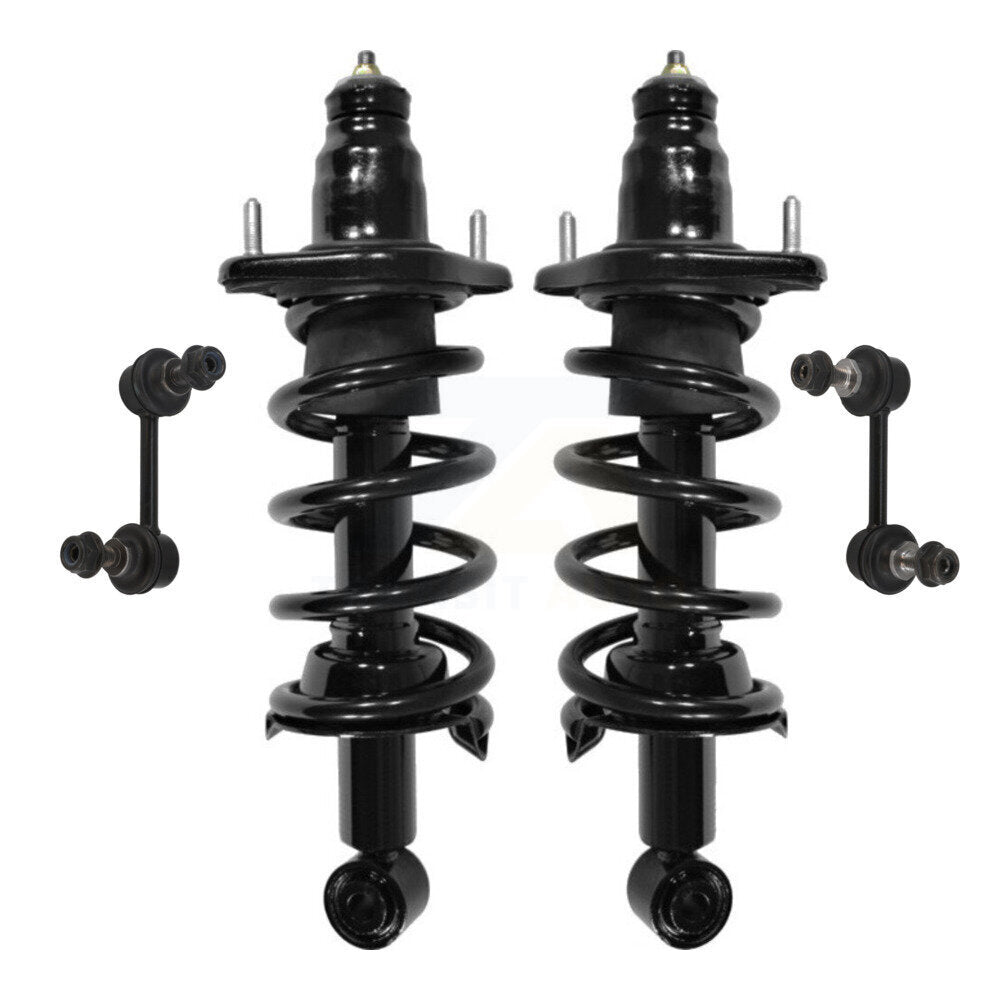 Transit Auto KSS-105168 Suspension Strut and Coil Spring Assembly for 2007-2011 Honda CR-V - Rear