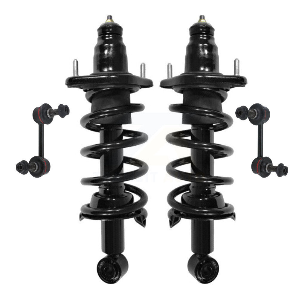 Transit Auto KSS-105175 Suspension Strut and Coil Spring Assembly for 2007-2011 Honda CR-V - Rear