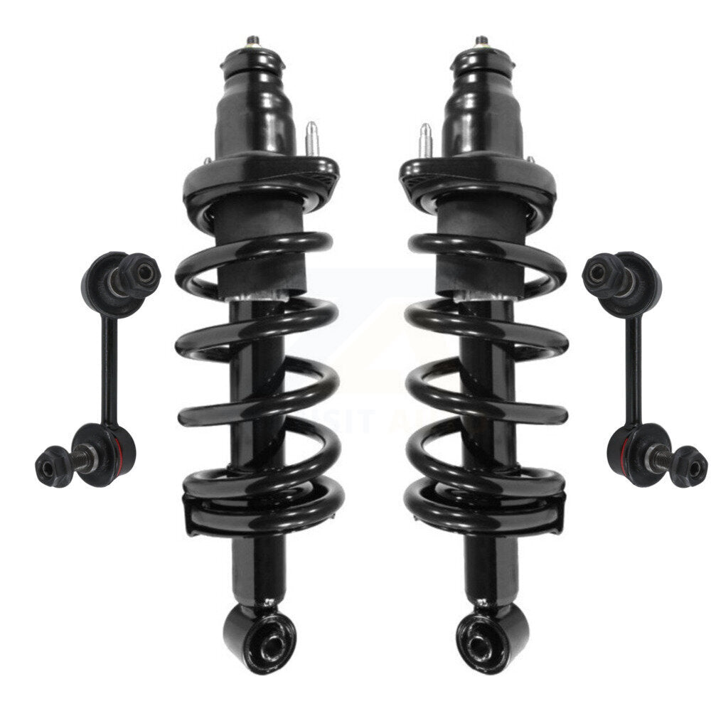 Transit Auto KSS-105176 Suspension Strut and Coil Spring Assembly for 2002-2006 Honda CR-V - Rear